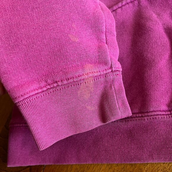 Carhartt fuchsia horseshoe hoodie M 8-10 - Picture 8 of 10